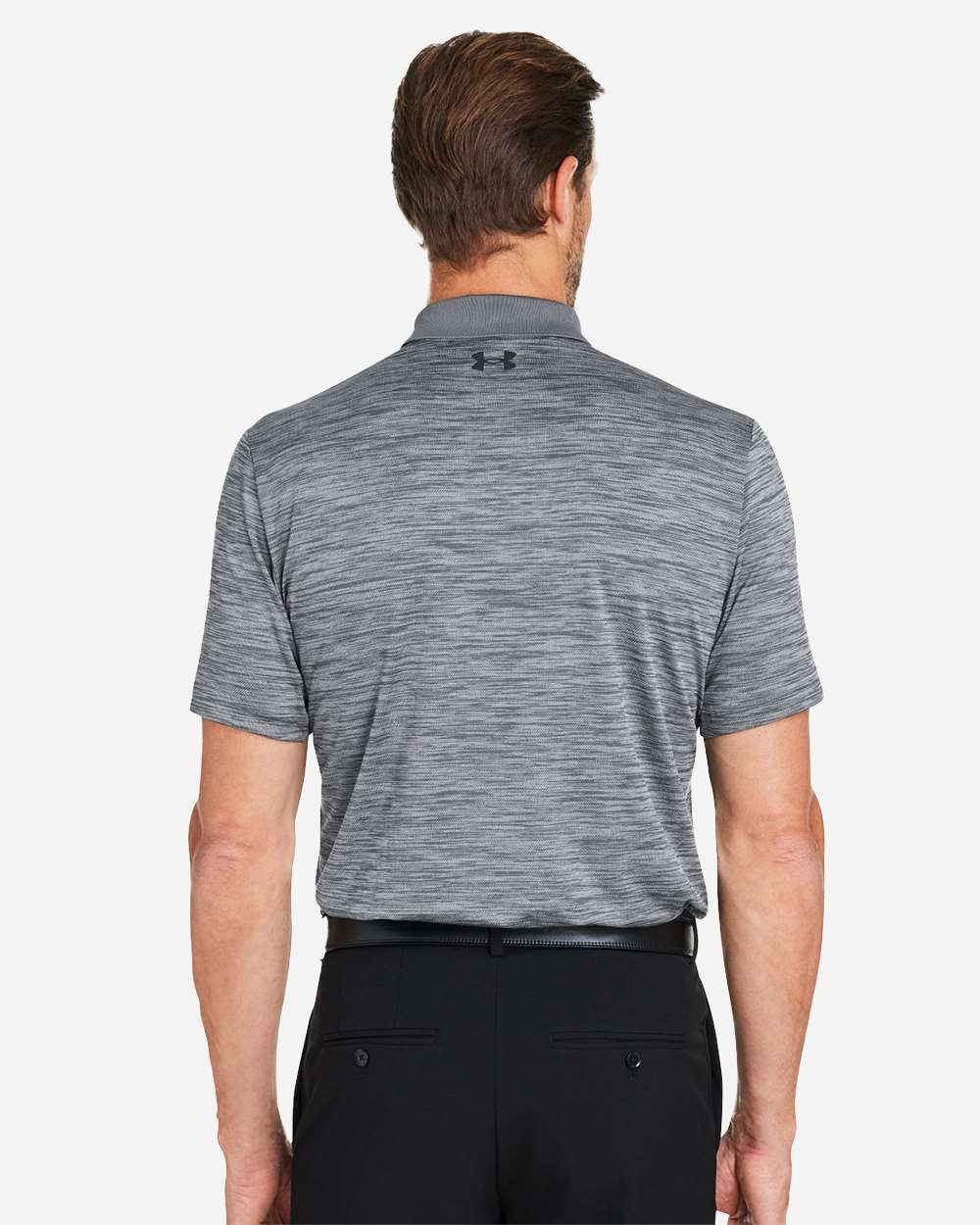 Men's Performance 3.0 Golf Polo Pitch Grey/ Black_2