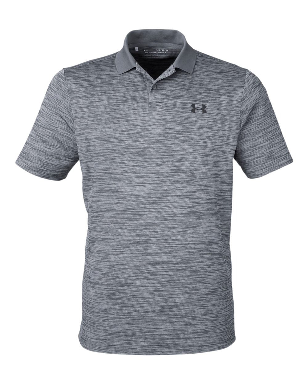 Men's Performance 3.0 Golf Polo Pitch Grey/ Black_3