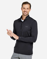 Men's Playoff Quarter-Zip Pullover Black/ Jet Grey_1