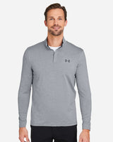 Men's Playoff Quarter-Zip Pullover Steel/ Mod Grey