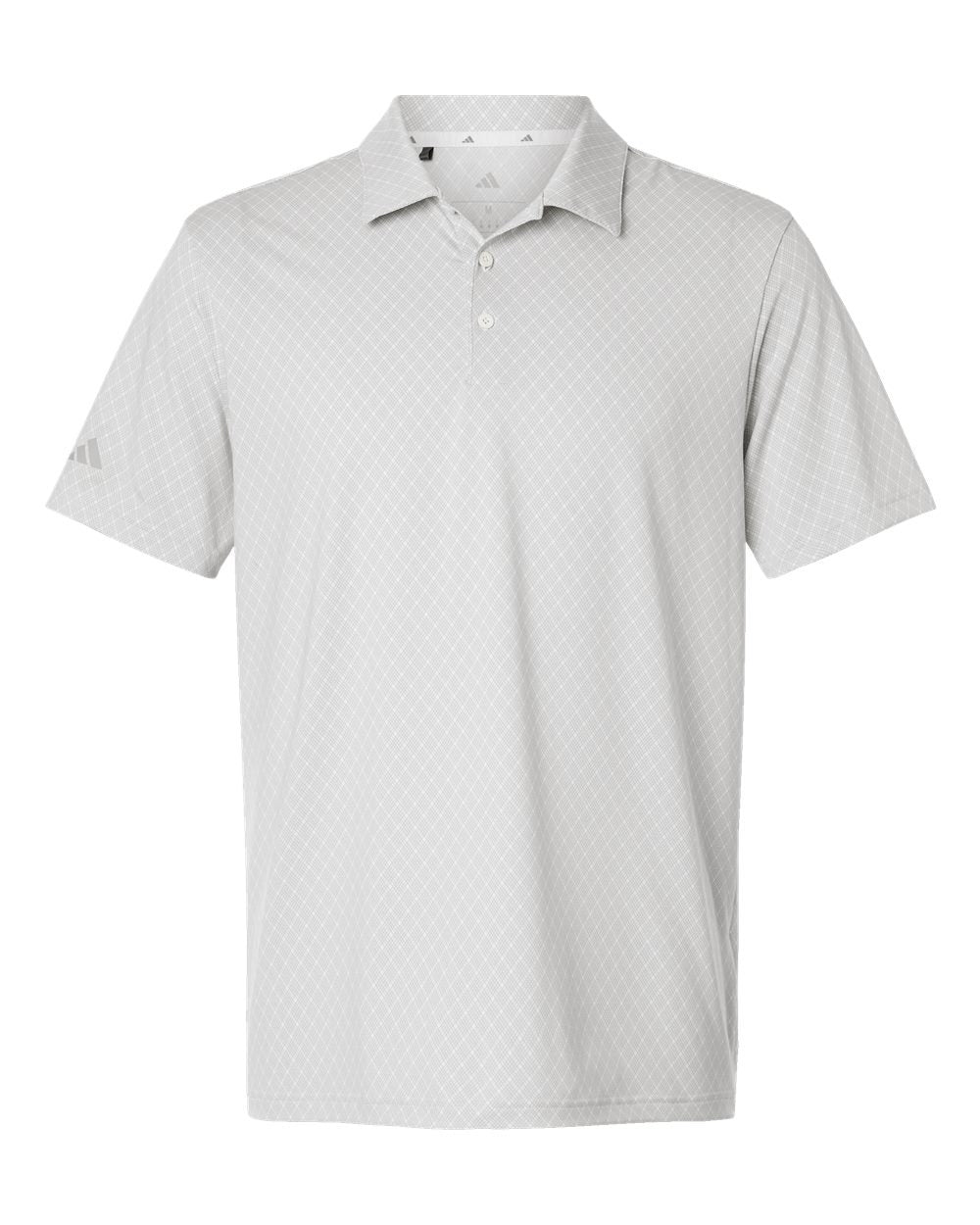 Men's Print Polo White_3