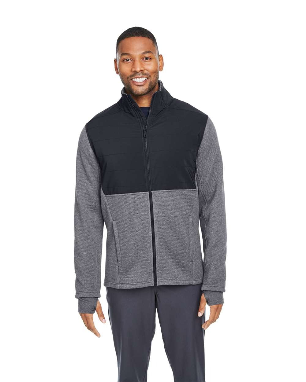 Men's Pursuit Jacket Black Heather/ Black