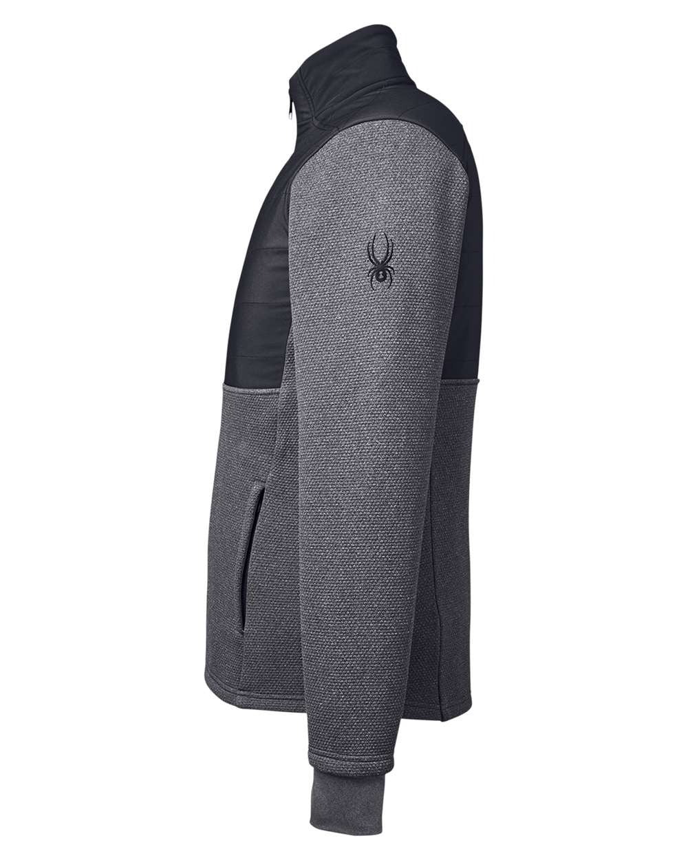 Men's Pursuit Jacket Black Heather/ Black_4