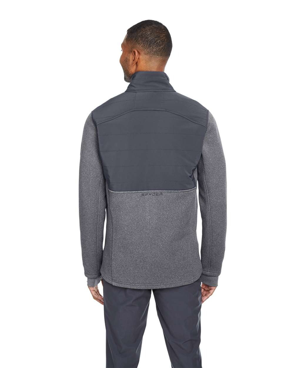 Men's Pursuit Jacket Black Heather/ Polar_2