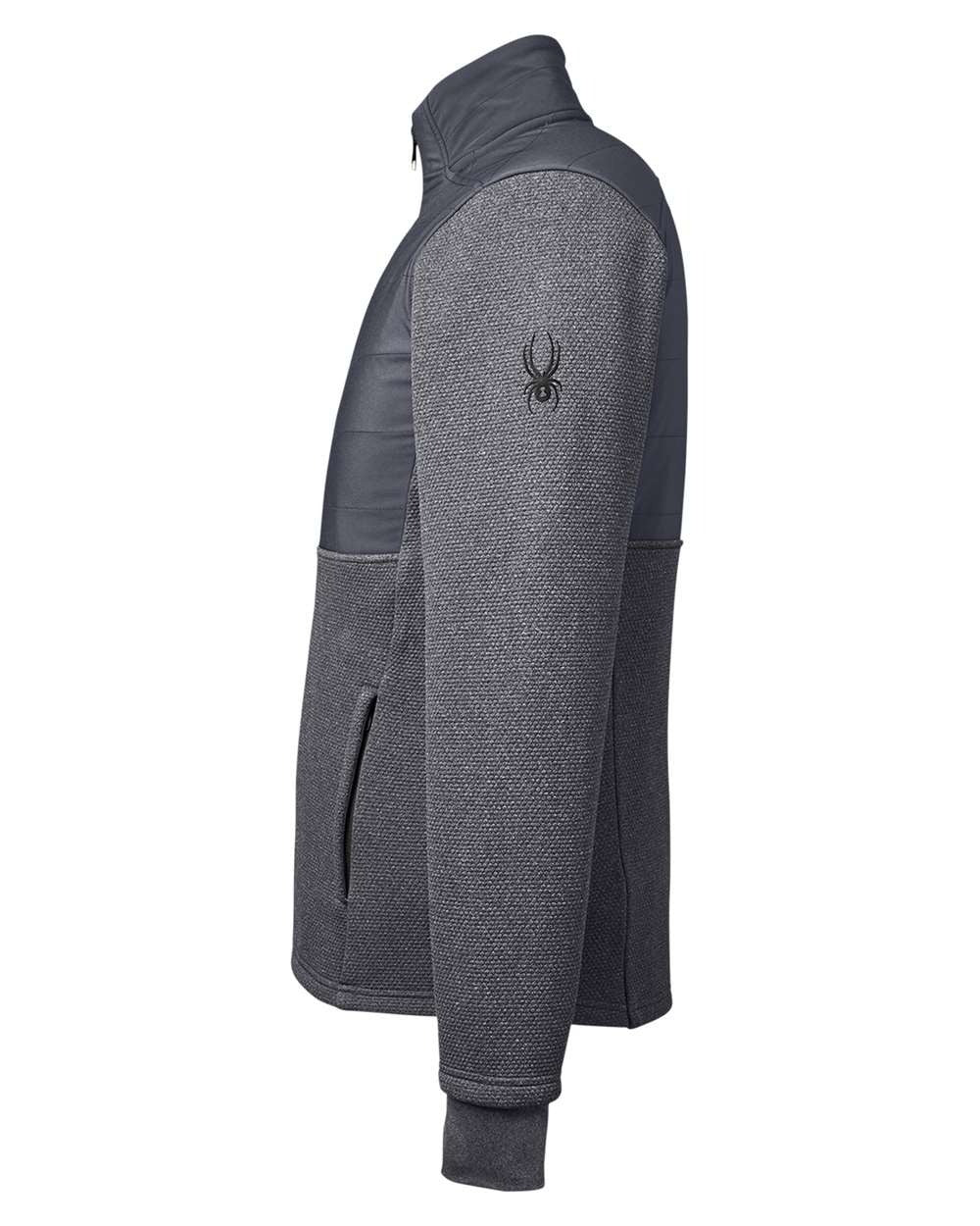 Men's Pursuit Jacket Black Heather/ Polar_4