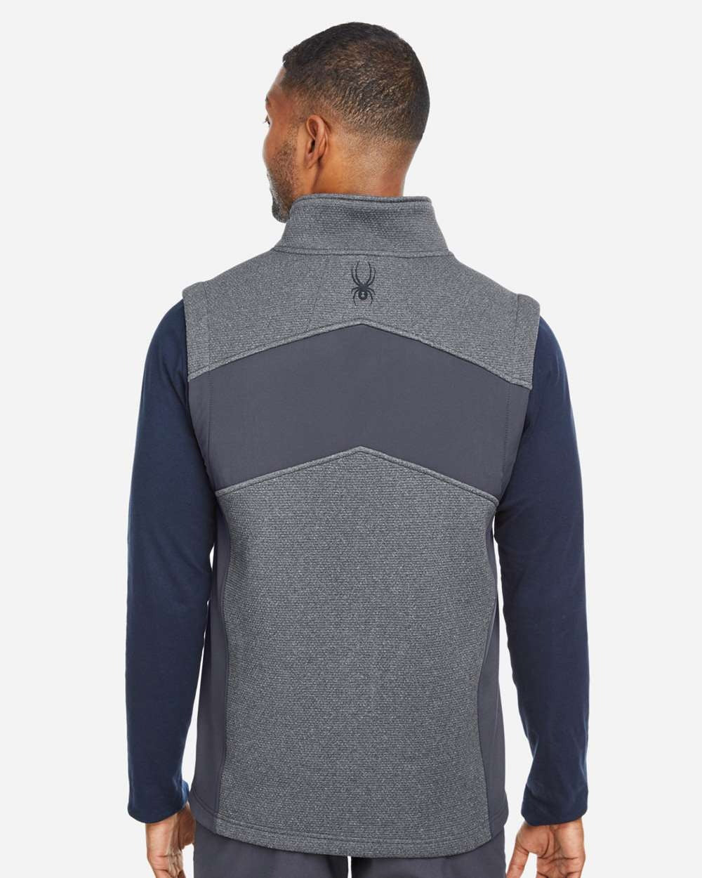 Men's Pursuit Vest Black Heather/ Polar_2