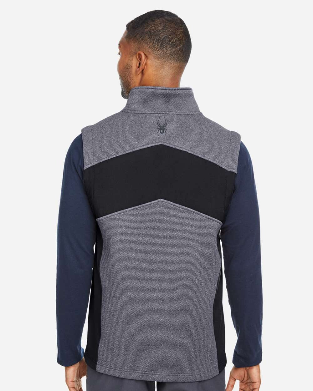 Men's Pursuit Vest Frontier Heather/ Black_2