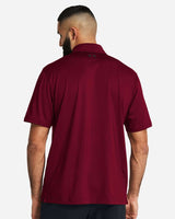 Men's Recycled Polo Cardinal/ White_1