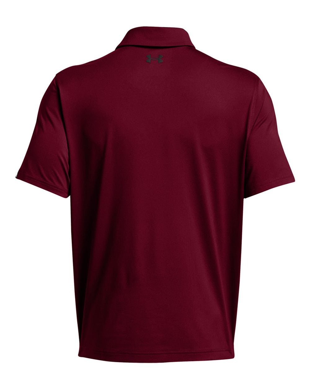 Men's Recycled Polo Cardinal/ White_3