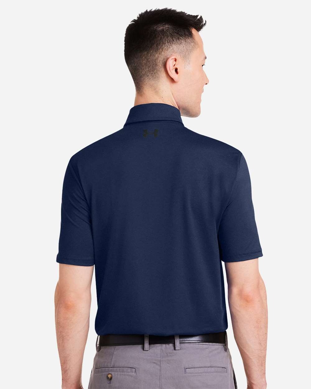 Men's Recycled Polo Midnight Navy/ White_2