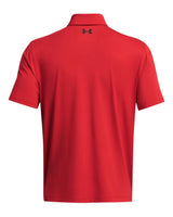 Men's Recycled Polo Red/ White_3