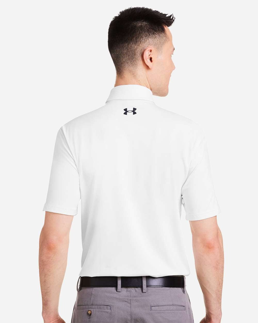 Men's Recycled Polo White/ White_2