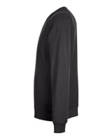 Men's Rival Fleece Crewneck Sweatshirt Black/ White_4