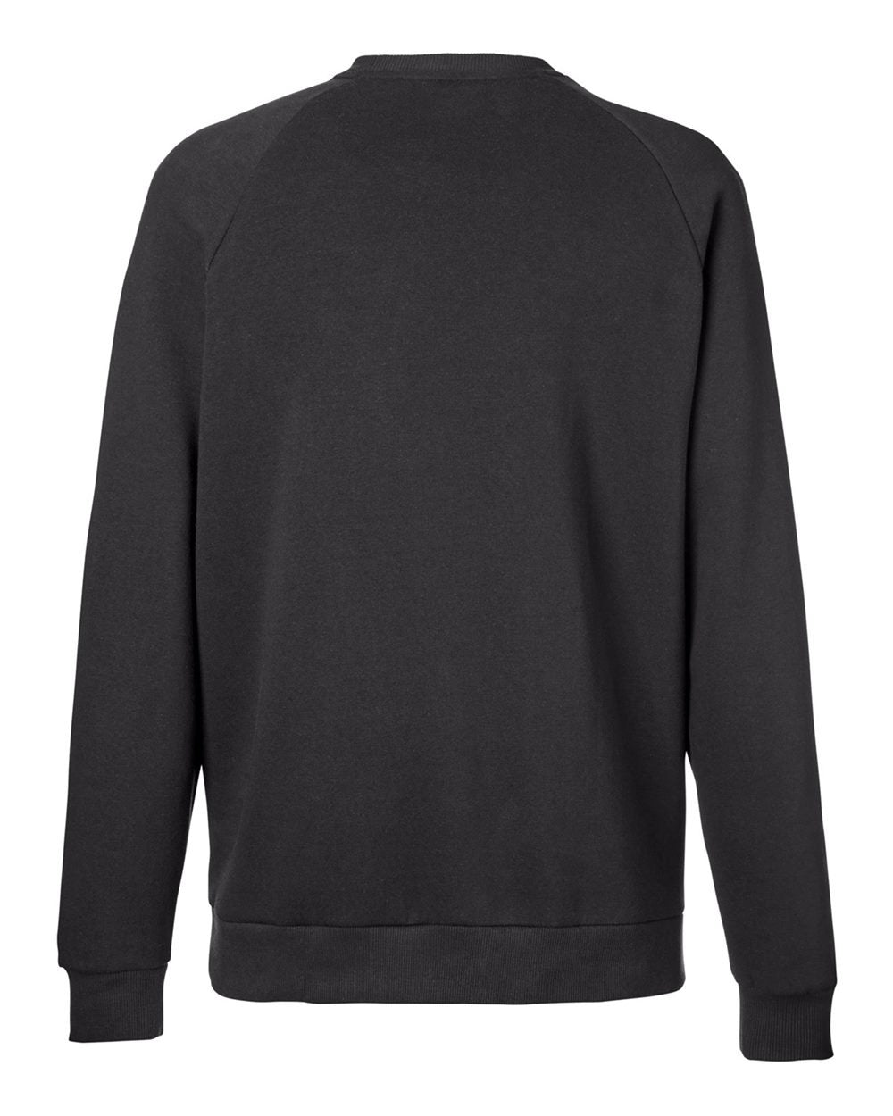 Men's Rival Fleece Crewneck Sweatshirt Black/ White_5