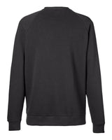 Men's Rival Fleece Crewneck Sweatshirt Black/ White_5