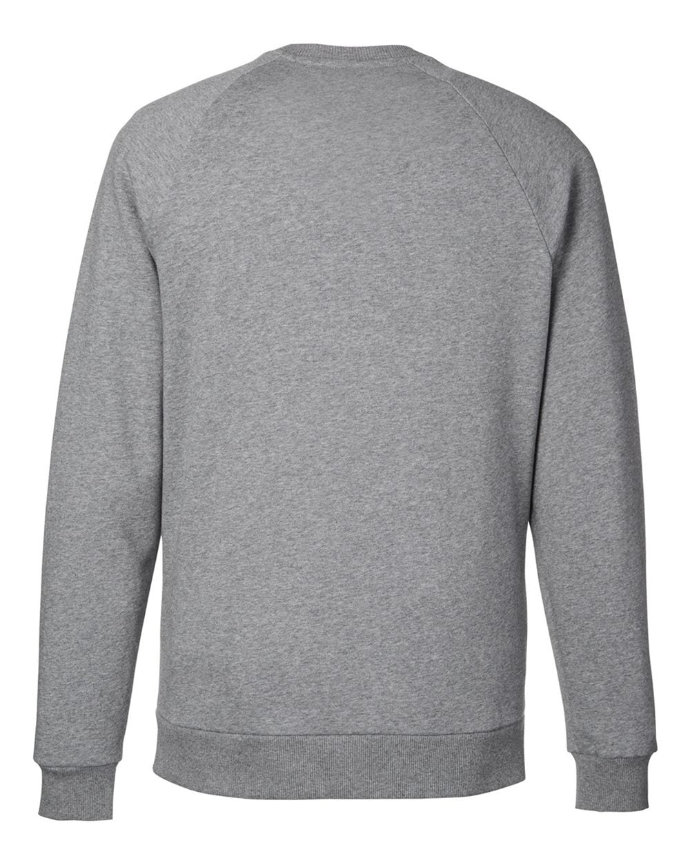 Men's Rival Fleece Crewneck Sweatshirt CS Grey Light Heather/ White_5