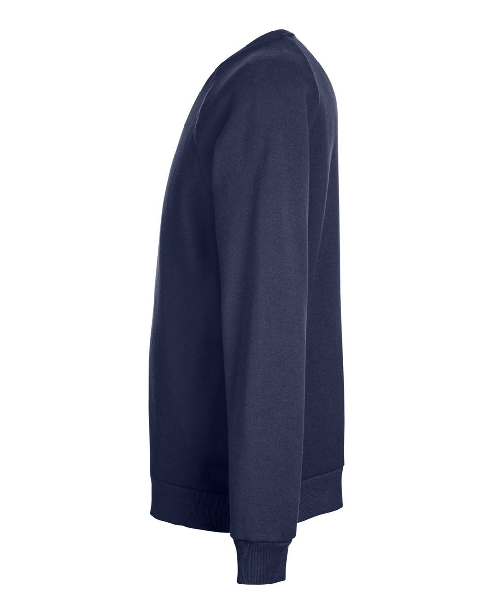 Men's Rival Fleece Crewneck Sweatshirt Midnight Navy/ White_4