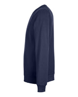 Men's Rival Fleece Crewneck Sweatshirt Midnight Navy/ White_4