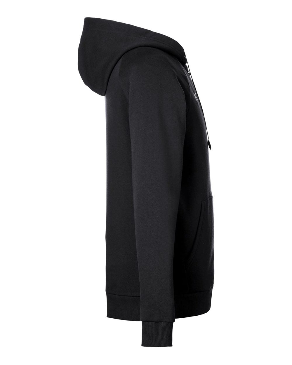 Men's Rival Fleece Full-Zip Black/ White_4