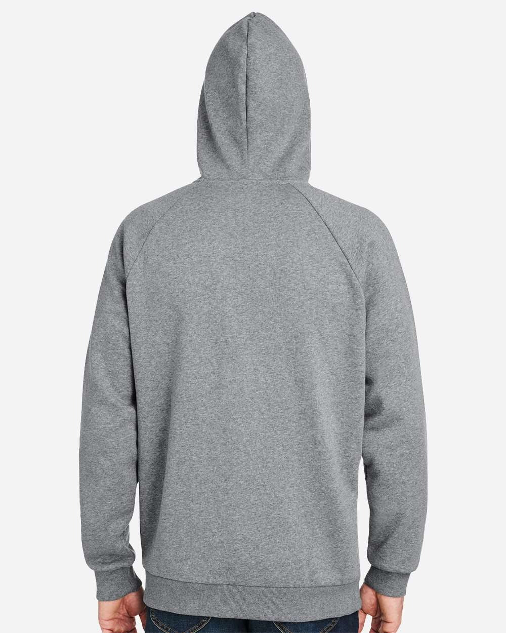 Men's Rival Fleece Full-Zip CS Grey Light Heather/ White_2