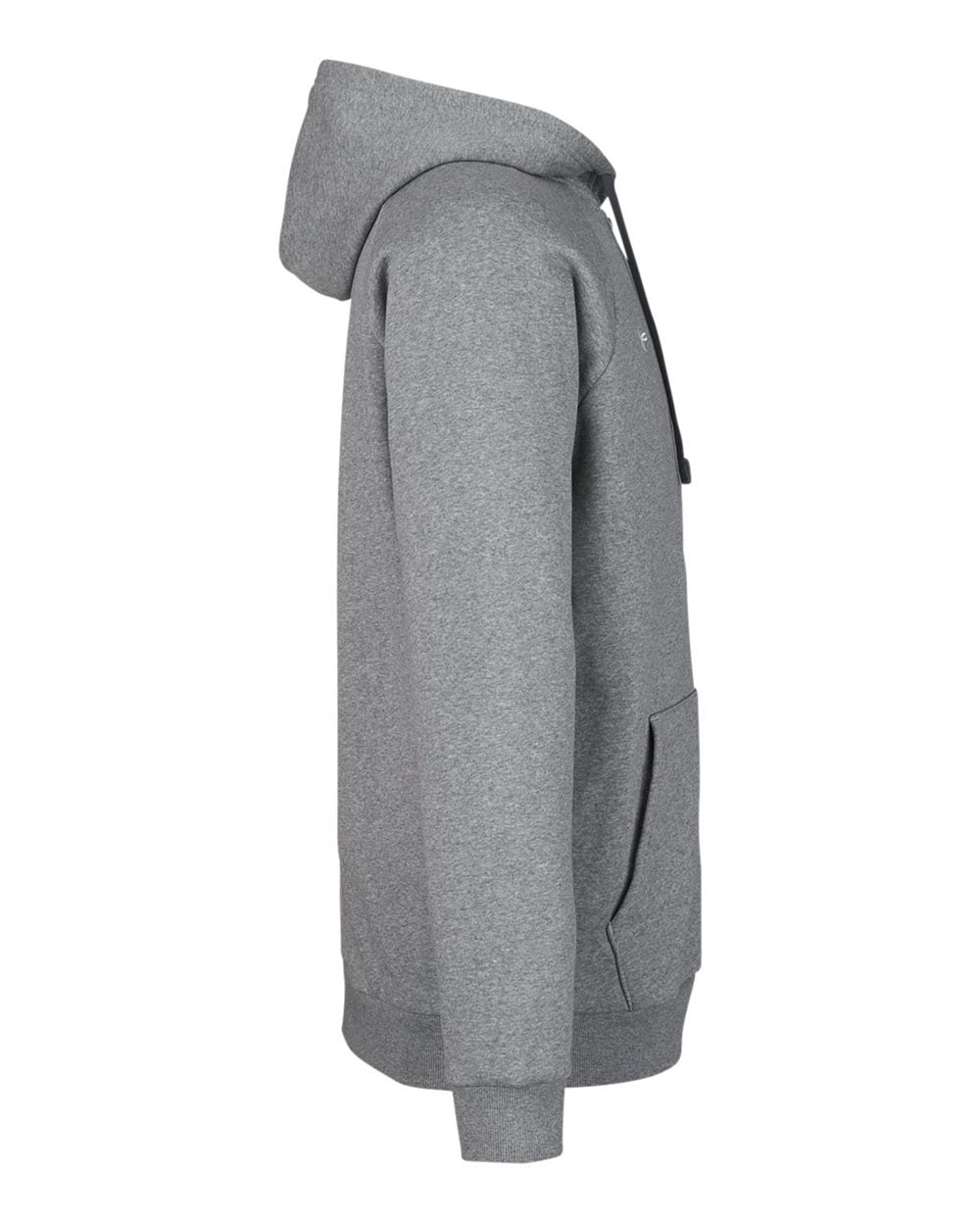Men's Rival Fleece Full-Zip CS Grey Light Heather/ White_4