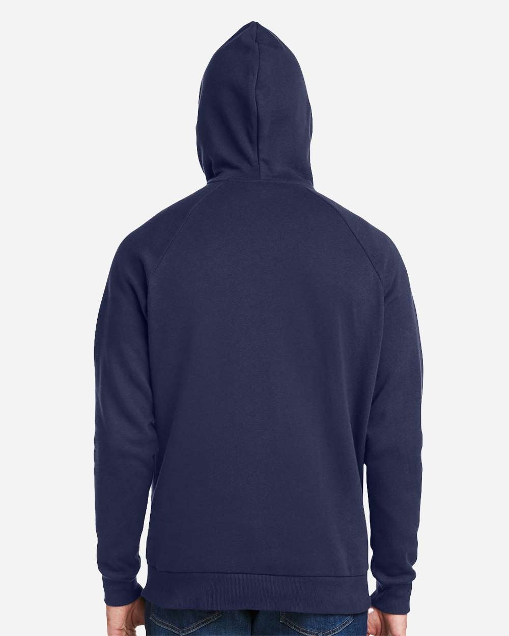Men's Rival Fleece Full-Zip Midnight Navy/ White_2