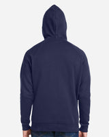 Men's Rival Fleece Full-Zip Midnight Navy/ White_2