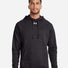 Men's Rival Fleece Hooded Sweatshirt Black/ White