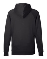 Men's Rival Fleece Hooded Sweatshirt Black/ White_5