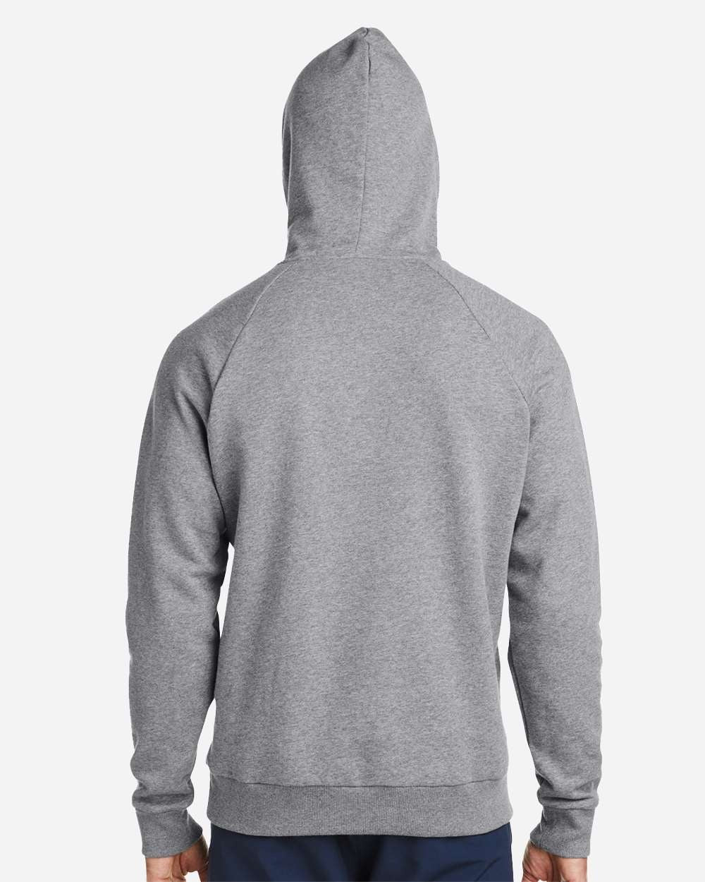 Men's Rival Fleece Hooded Sweatshirt CS Grey Light Heather/ White_2