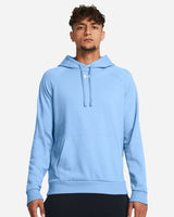 Men's Rival Fleece Hooded Sweatshirt Carolina Blue/ White
