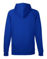 Men's Rival Fleece Hooded Sweatshirt Royal/ White_5