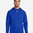 Men's Rival Fleece Hooded Sweatshirt Royal/ White