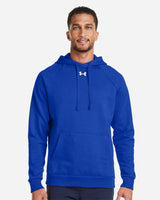 Men's Rival Fleece Hooded Sweatshirt Royal/ White