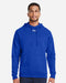 Men's Rival Fleece Hooded Sweatshirt Royal/ White