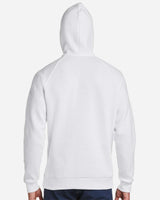 Men's Rival Fleece Hooded Sweatshirt White/ Black_2