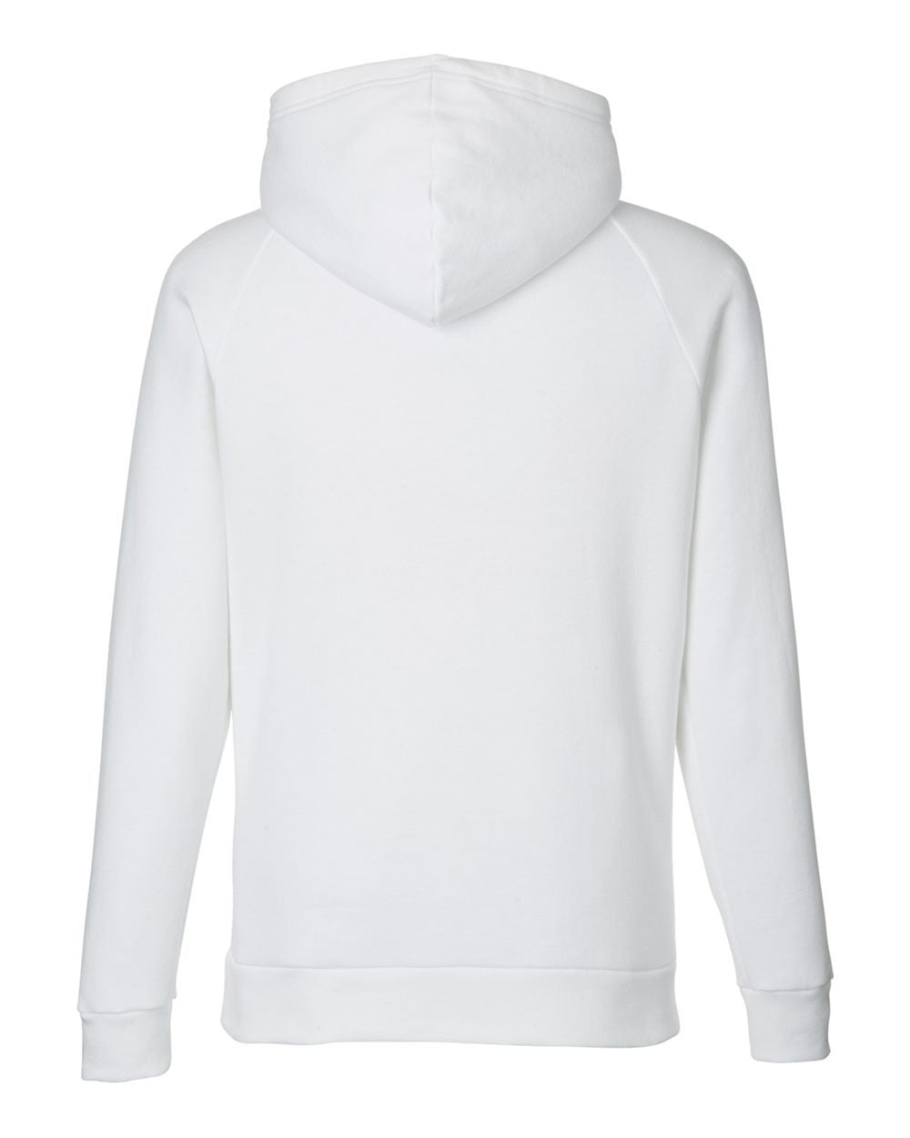 Men's Rival Fleece Hooded Sweatshirt White/ Black_5
