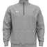 Men's Rival Fleece Quarter-Zip Pullover CS Grey Light Heather/ White