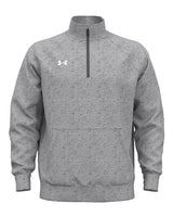 Men's Rival Fleece Quarter-Zip Pullover CS Grey Light Heather/ White