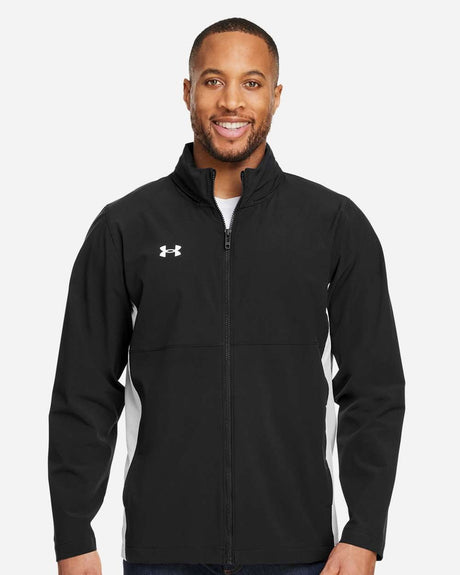 Men's Rival Stretch Jacket Black/ White