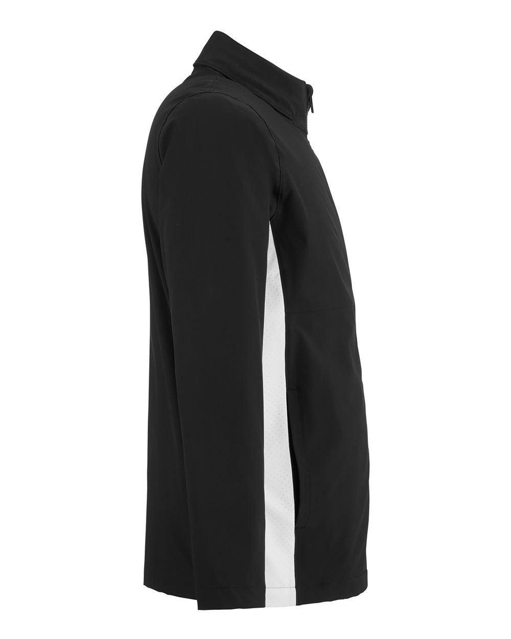 Men's Rival Stretch Jacket Black/ White_3