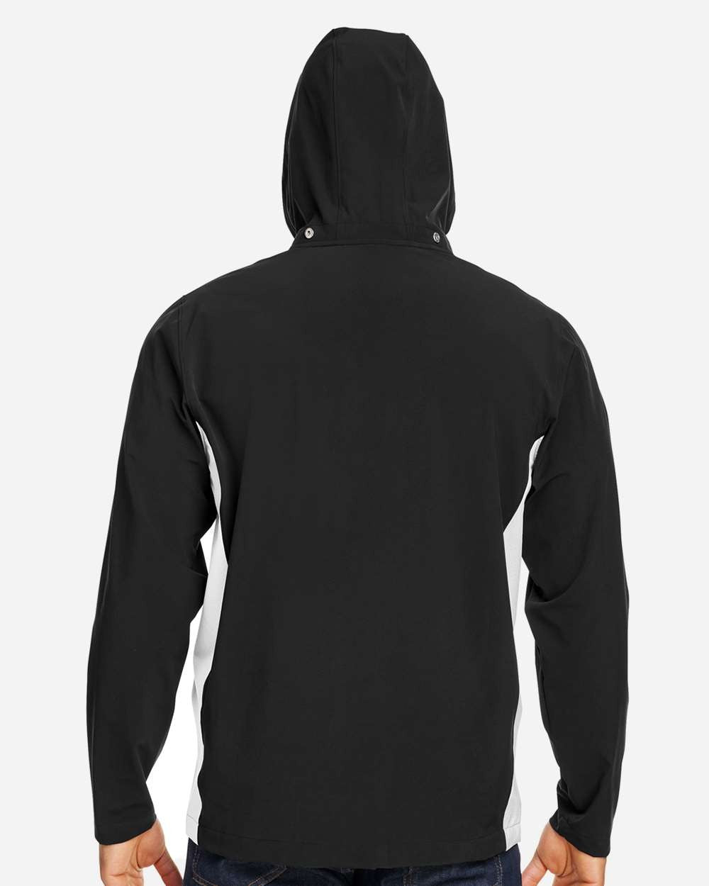 Men's Rival Stretch Jacket Black/ White_4
