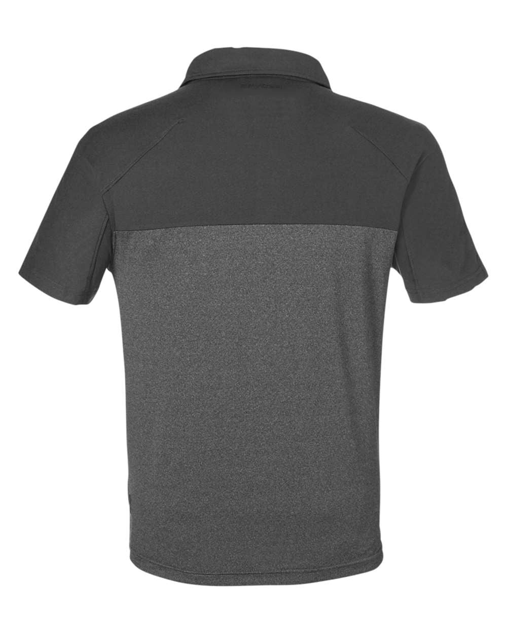 Men's Spyre Flex Colorblock Polo Black/ Black Frost_5