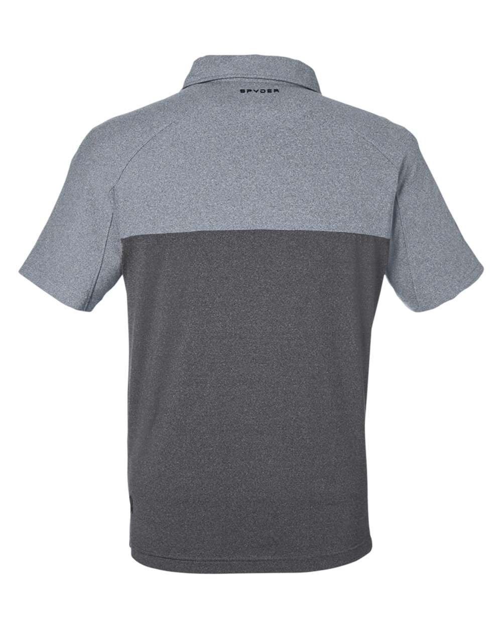 Men's Spyre Flex Colorblock Polo Polar Frost/ Black Frost_5