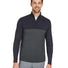 Men's Spyre Flex Colorblock Quarter-Zip Black