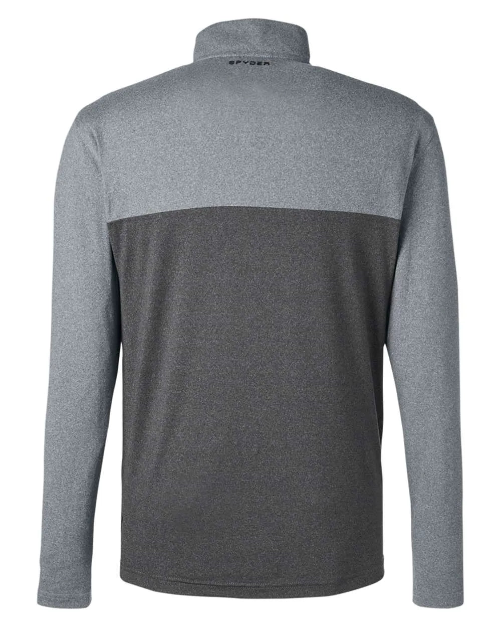 Men's Spyre Flex Colorblock Quarter-Zip Light Greys_4