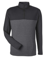 Men's Spyre Flex Colorblock Quarter-Zip Pullover Black/ Black Frost_3
