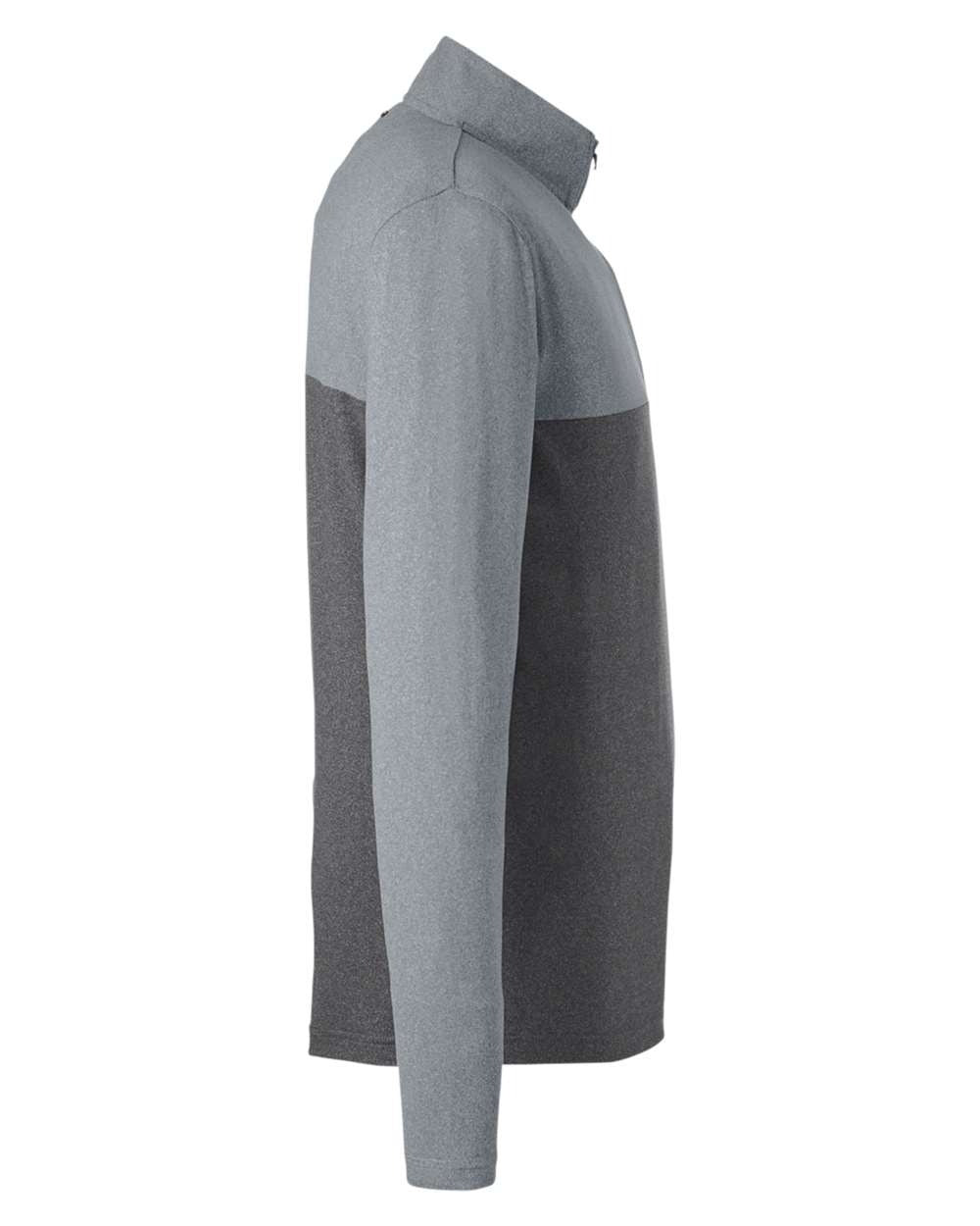 Men's Spyre Flex Colorblock Quarter-Zip Pullover Polar Frost/ Black Frost_4