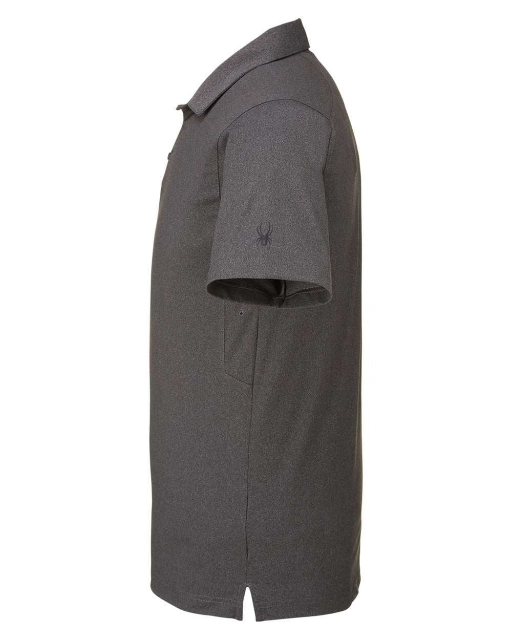 Men's Spyre Polo Black Frost_4