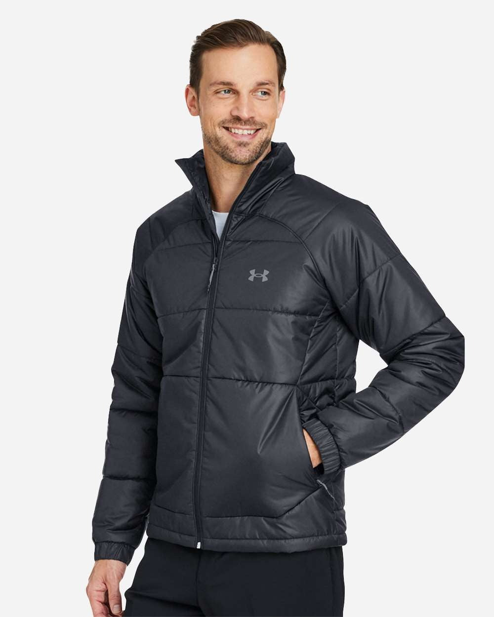 Men's Storm Insulated Jacket Black/ PTC Grey_1